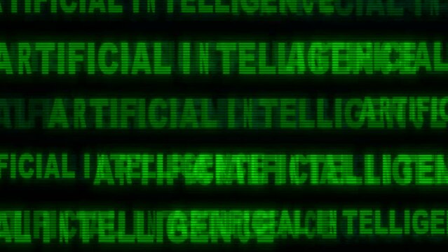 Big data analytics animated text kinetic finance fintech wordscape ai artificial intelligence software