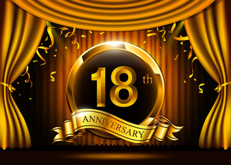 18 years anniversary celebration