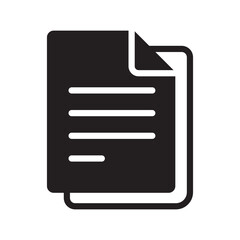 Document vector icon