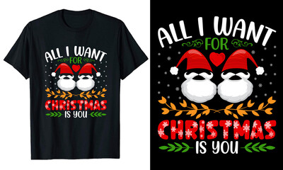 Christmas is you typography T-shirt Design