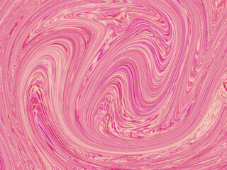 pink abstract curl wave pattern background , greeting card or fabric