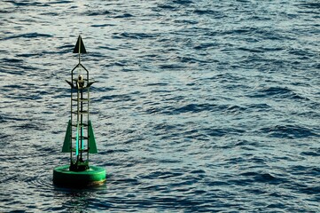 Floating Navigational Sign , beautiful background digital image © Alberto Giacomazz/Wirestock Creators