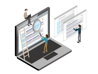 ノートパソコン　SEOイメージ
