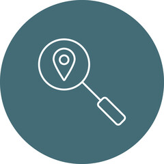 Unique Tracking Services Vector Icon