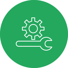 Unique Technical Support Vector Icon