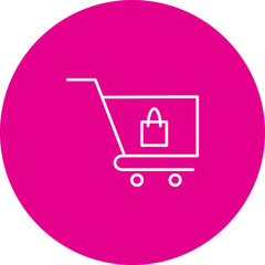 Unique Cart Vector Icon