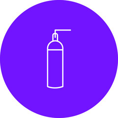 Unique Oxygen Tanks Vector Icon