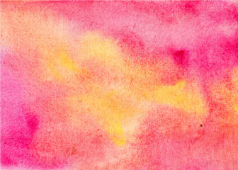 Hand-painted watercolor texture, abstract watercolor background, vector illustration