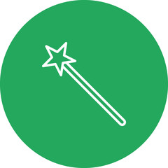 Unique Magic Vector Icon