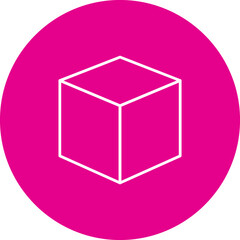 Cubic Design Vector Icon