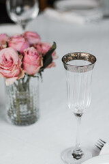 wedding table setting