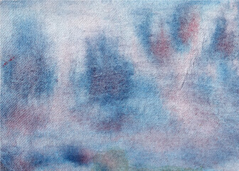 Hand-painted watercolor texture, abstract watercolor background, vector illustration