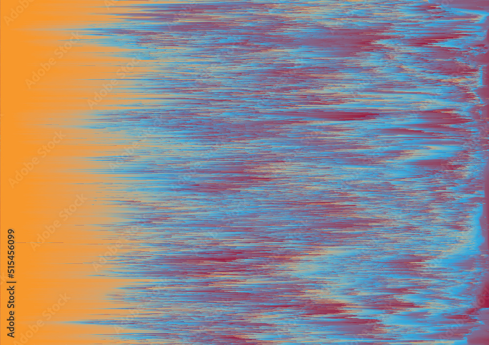 Aufkleber line technology graphic horizontal speed motion effect blue and red color abstract backdrop.