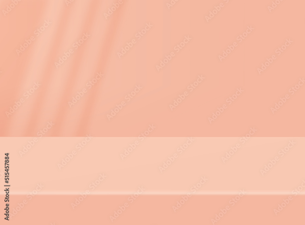 Poster product background with soft shadow. empty background for product presentation. vector illustration.
