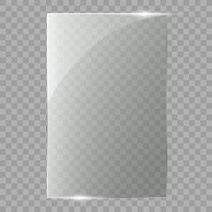 Vector of rectangle glass frame.	
