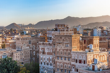 Panorama of Sanaa, capital of Yemen