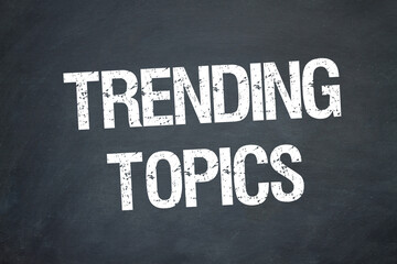 Obraz premium Trending Topics