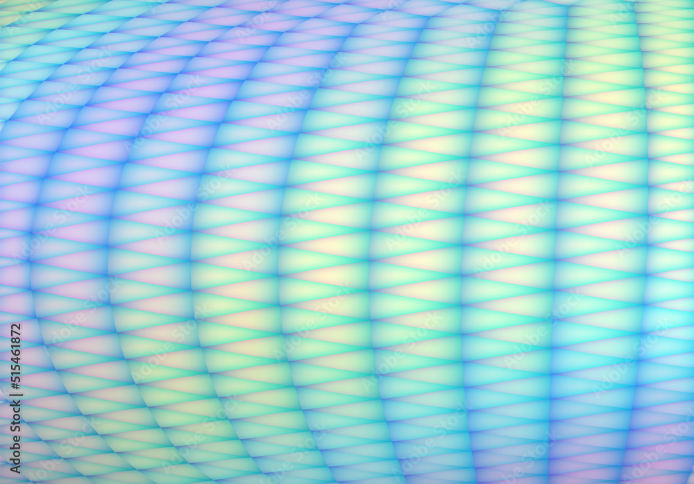 Poster stylish hologram background in 90s vaporwave style with abstract