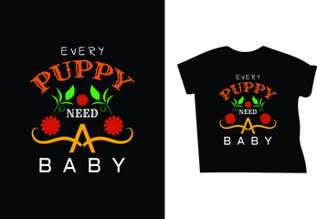 baby t shirt template design