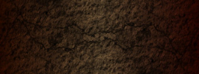 Ancient seamless and grainy vintage timeworn grunge structure texture, brown marble texture with cracks, brown and dark stone rock texture.