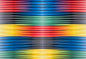 abstract colored lines motion blurred