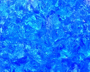 Blue jelly background texture