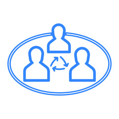 International language converses translate icon