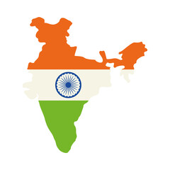 indian map design