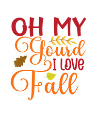 Fall SVG Bundle - Fall SVG for Cricut - Fall tee SVG bundle - Digital Download