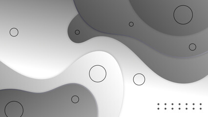 Abstract white gray and black background