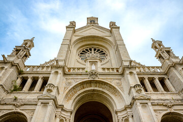 Fototapeta na wymiar Église Sainte-Catherine de Bruxelles