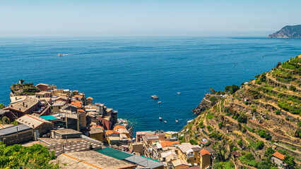 Naklejka premium Cinque Terre - Ligurien - Italien