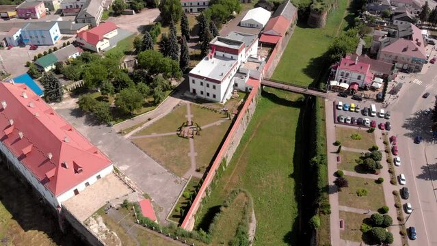 Old medival casttle in Dubno panorama