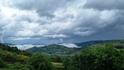 Montañas de los Ancares en Lugo, Galicia