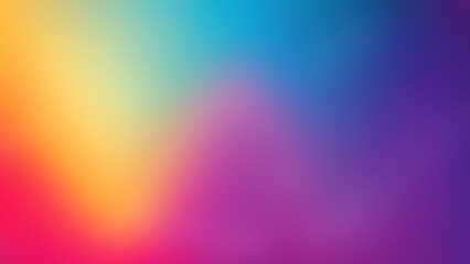 Obraz premium Abstract blurred gradient background in bright colorful smooth. Soft color illustration, for wallpaper, banner, background, postcard, book illustration, landing page.