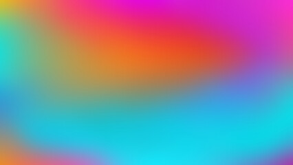 Obraz premium Abstract blurred gradient background in bright colorful smooth. Soft color illustration, for wallpaper, banner, background, postcard, book illustration, landing page.