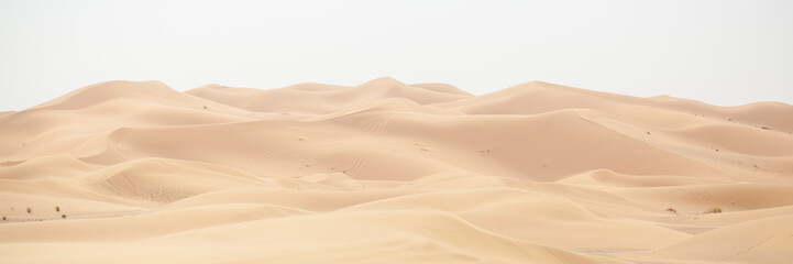 Fototapeta na wymiar Dunas en el desierto. Merzouga (Marruecos).