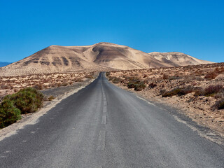 Obraz na płótnie Canvas Paisaje Volcánico de Fuerteventura