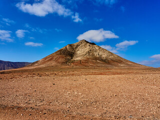 Volcán y montañas de Fuerteventura