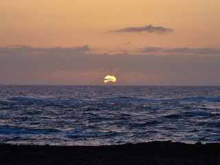 Anochecer en Fuerteventura Corralejo