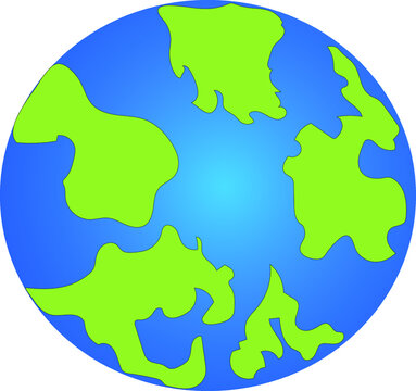 Planet Earth vector illustration. Globe. Earth isolated on the white background © Роман Соловьев