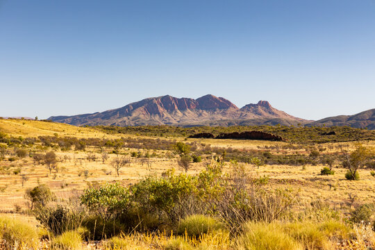 Mount Sonder in den West MacDonnell Ranges, Australien