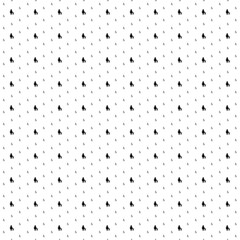 Square seamless background pattern from black woman with child symbols are different sizes and opacity. The pattern is evenly filled. Vector illustration on white background