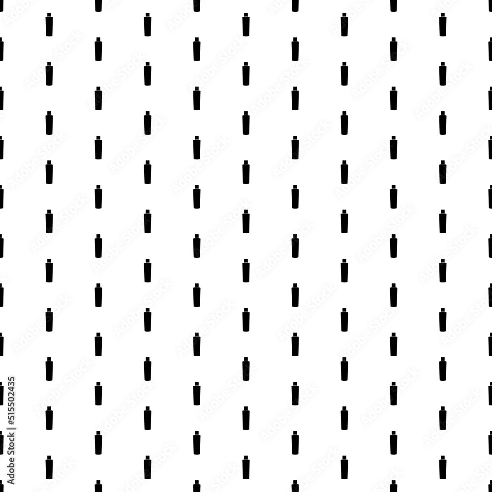 Poster square seamless background pattern from black shampoo symbols. the pattern is evenly filled. vector 
