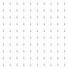 Square seamless background pattern from geometric shapes are different sizes and opacity. The pattern is evenly filled with black gyroscooters. Vector illustration on white background
