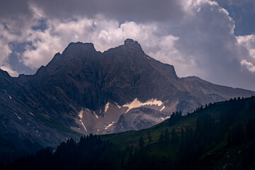 Obraz premium mountains in the morning