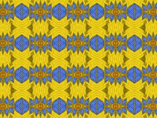 Ornament paisley Bandana Print. Seamless pattern based on ornament paisley Print. Silk neck scarf or kerchief square pattern design. Best motive for print on fabric or papper. Digital art illustration