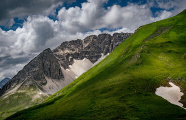 landscape with clouds