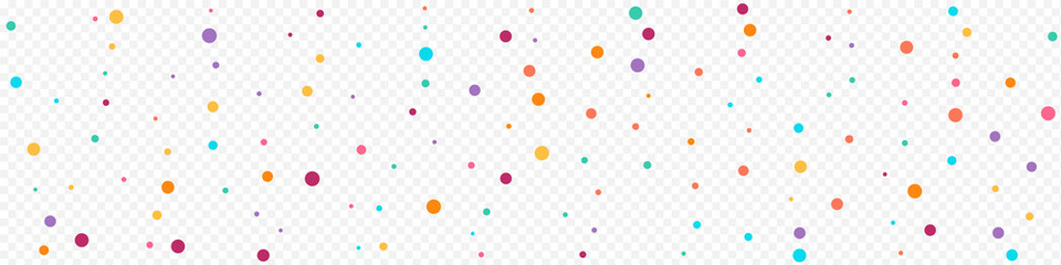 Rainbow Dust Festival Vector Panoramic
