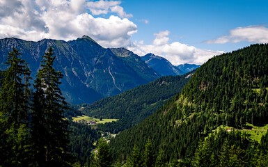 Fototapeta premium landscape in the mountains